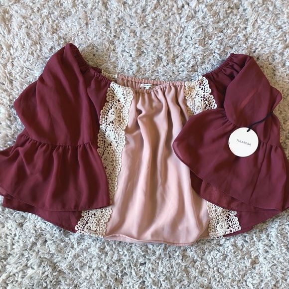 TULAROSA Alexa Top in Dusted Berry NWT - Picture 5 of 5